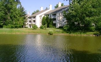 Your apartments may have a view of our lovely pond!
